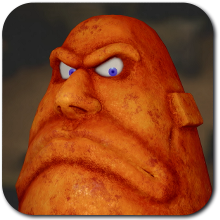 DQ7R - Glowering Inferno Icon