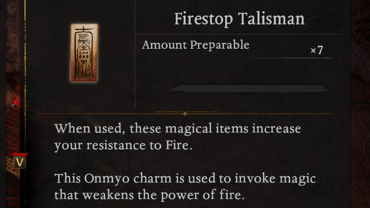 Use Stop Talismans