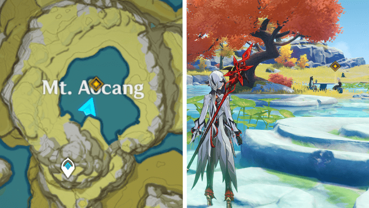 Genshin Impact - Go to Mt. Aocang