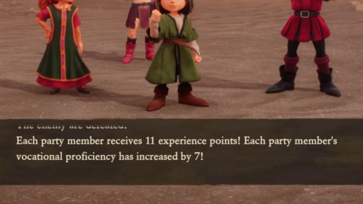 Vocational Proficiency increases by 7 points after combat.png