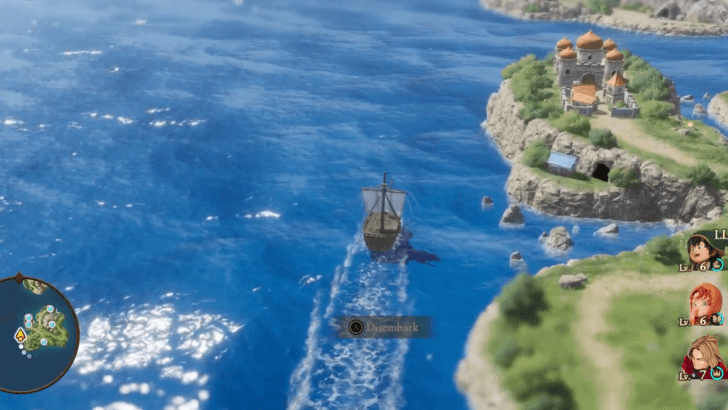 Sailing in the Ocean