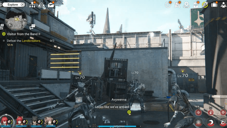 Defeat the Landbreakers