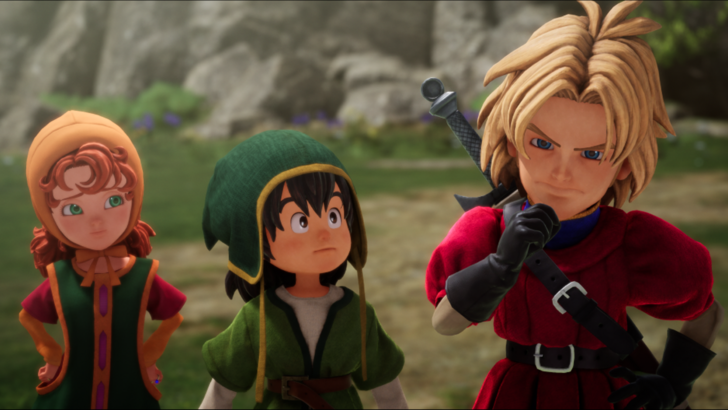 Kiefer, Maribel, and the Hero Wondering What to Do Next