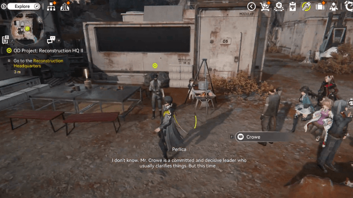 Go to the Reconstruction Headquarters