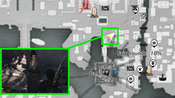 Where Winds Meet - Worldly Sorrows (Fairgrounds) - Luo Shanshan