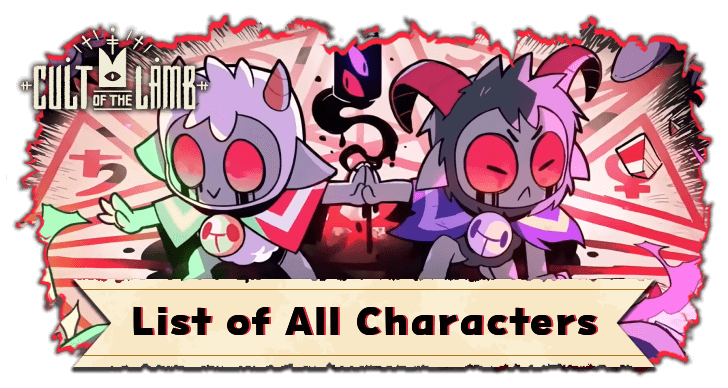 List of All Characters