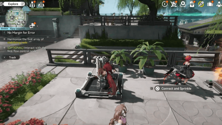 Optional Interact with the First Flow Control Node