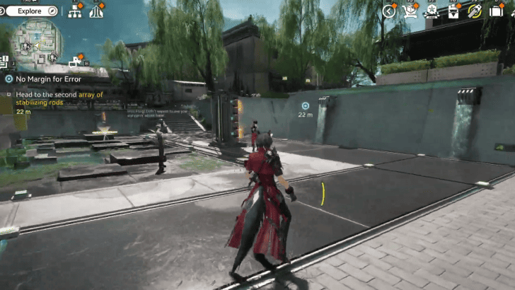 Head to the Second Array of Stabilizing Rods