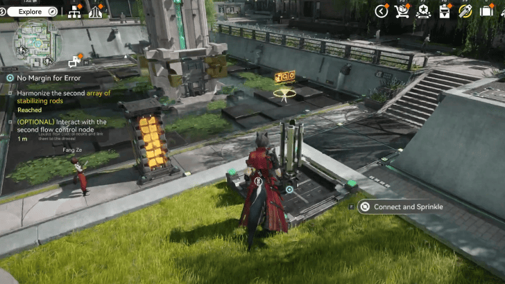 Optional Interact with the Second Flow Control Node