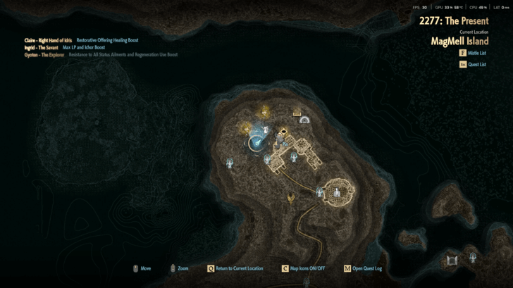 Iris MagMell Map Location