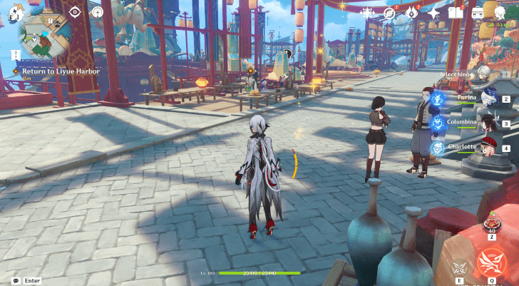 Genshin - Go to Liyue Harbor