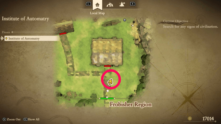 Yellow Fragment 20 Map