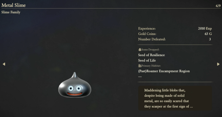 Metal Slime Profile