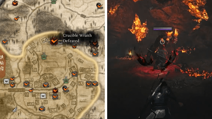 Crucible Wraith Yoki Location