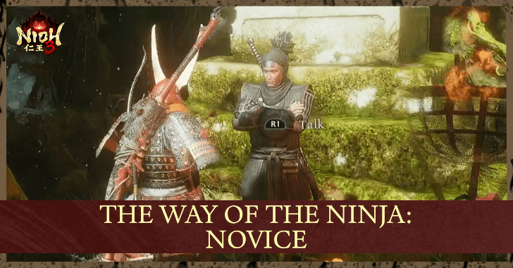 Nioh 3 The Way of the Ninja Novice