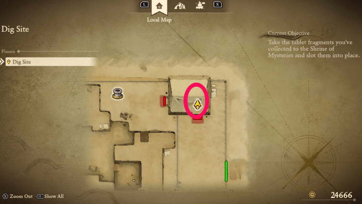 Blue Fragment 22 Map