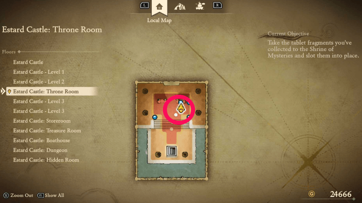 Blue Fragment 23 Map