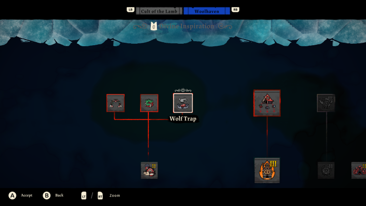 Wolf Trap in the Divine Inspiration Tree