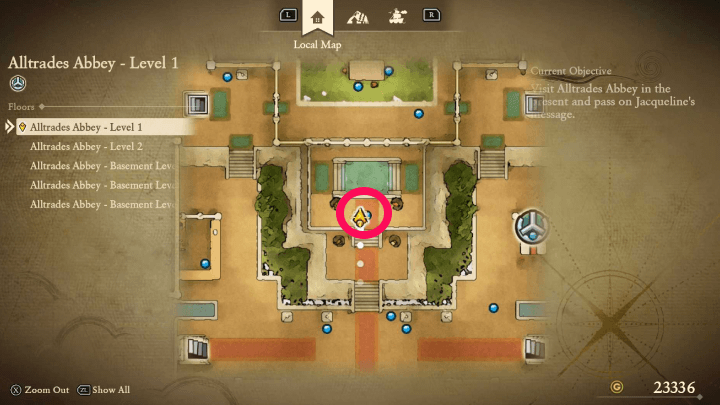 Yellow Fragment 25 Map