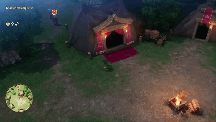 Roamer Encampment (Part 2) Step 1