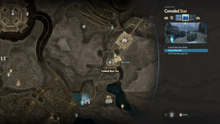 Forward Base One Map