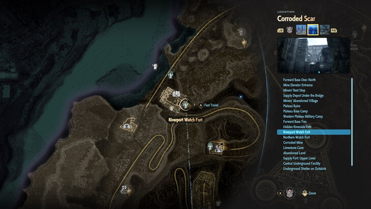 Riverport Watch Fort Map