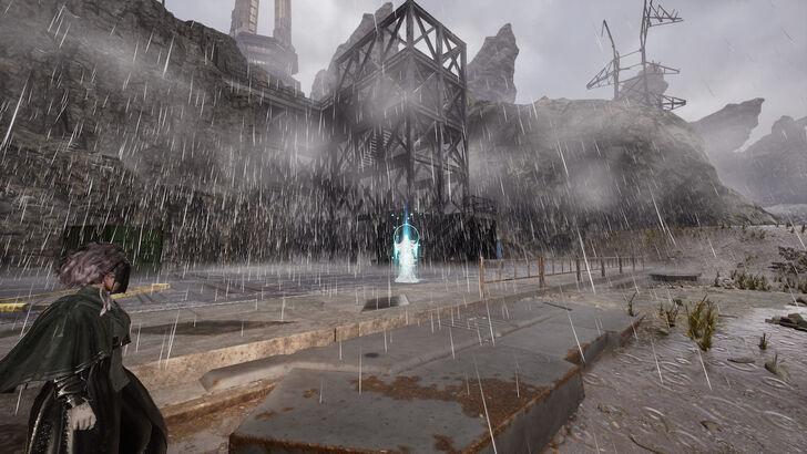 Mine Elevator Entrance Location