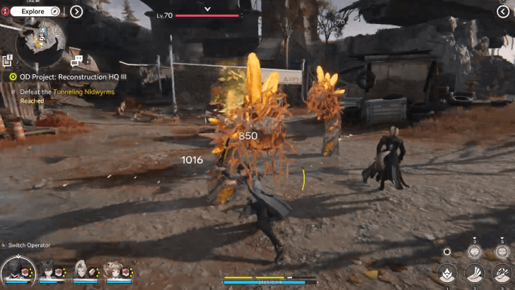 Defeat the Tunneling Nidwyrms