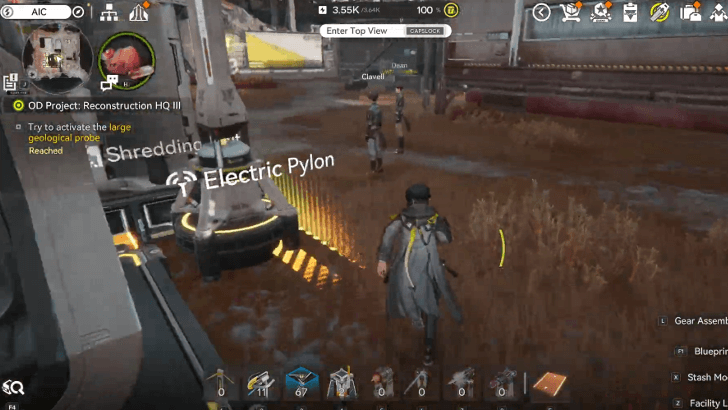 Try to Activate the Large Geological Probe