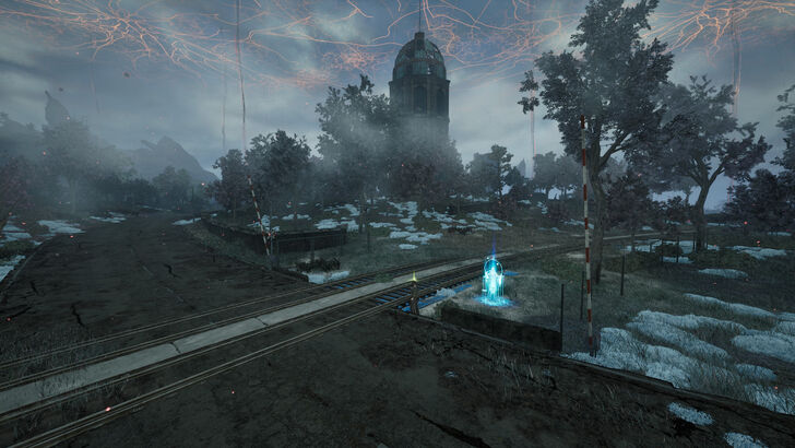 Hill Overlooking Clock Tower Location