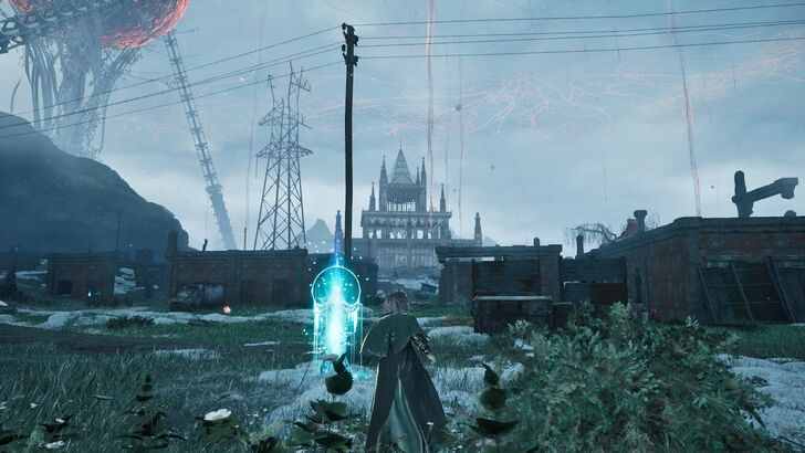 Plateau Overlooking City Location