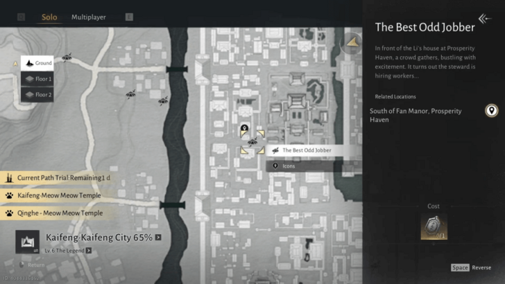 The Best Odd Jobber Map Location