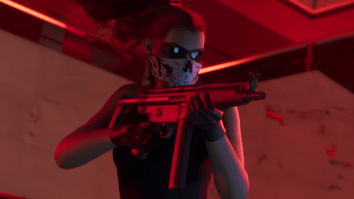 GTA 6 Lucia with a gun