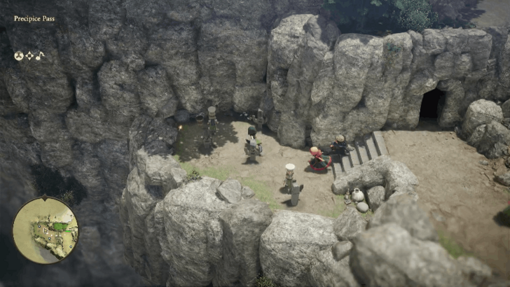 Precipice Pass Step 1