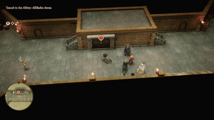 Tunnel to the Abbey Step 5