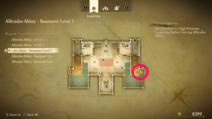 Grey Fragment 34 Map