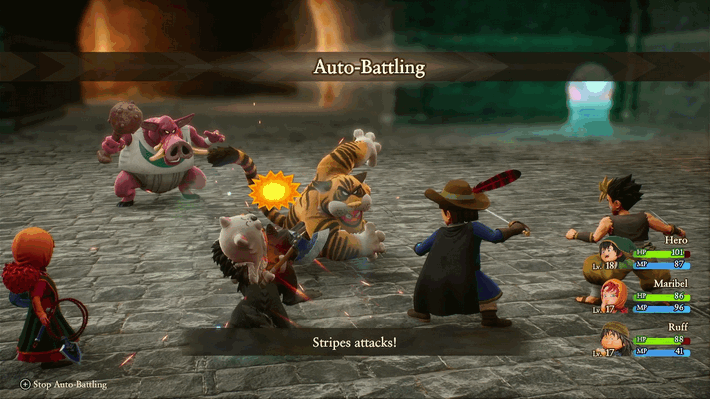 Stripes Normal Attack