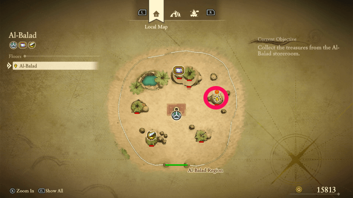 Blue Fragment 29 Map