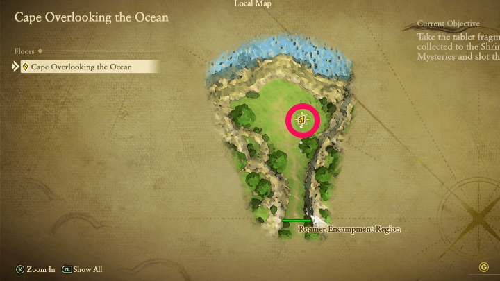 Blue Fragment 31 Map