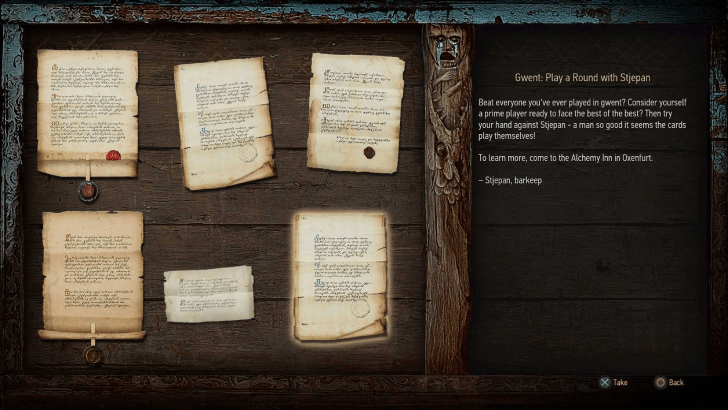 The Witcher 3 Wild Hunt - Gwent Play a Round with Stjepan