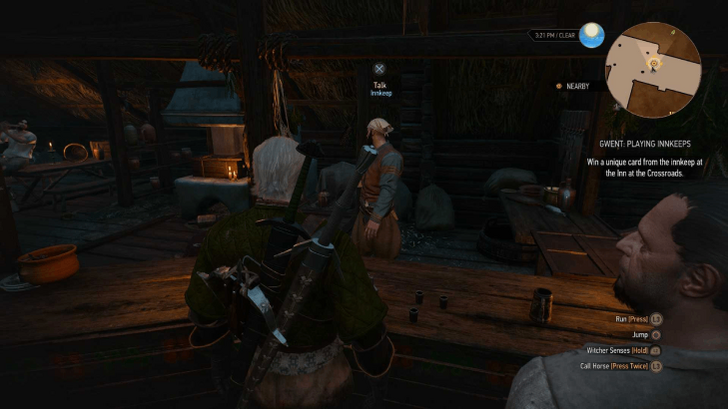 The Witcher 3 Wild Hunt - Innkeep at Inn at the Crossroads