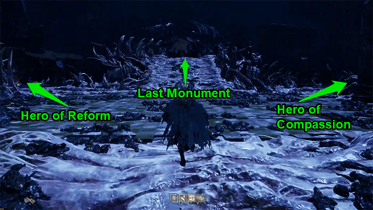 Hero of Reform, Hero of Compassion, and Last Monument