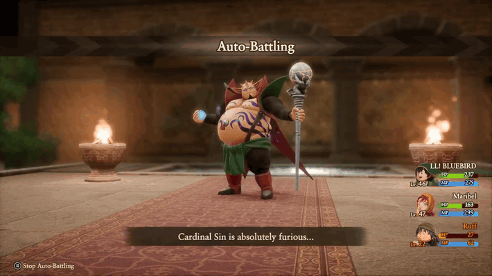 Cardinal Sin Work Up