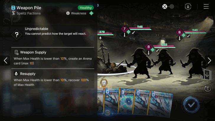 Chaos Zero Nightmare Weapon Pile