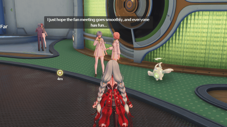 Students in Front of Auditorium