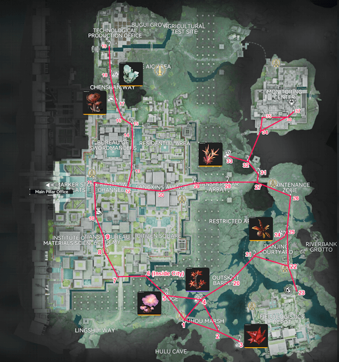 Wuling City Ziplines with Resources