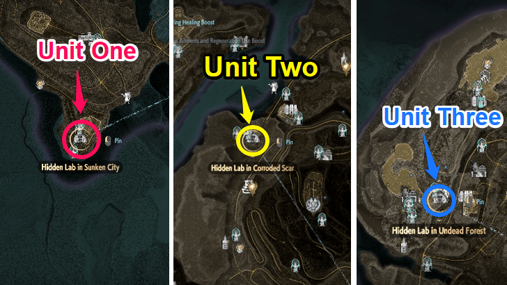 Zenon Duplicate Unit Locations