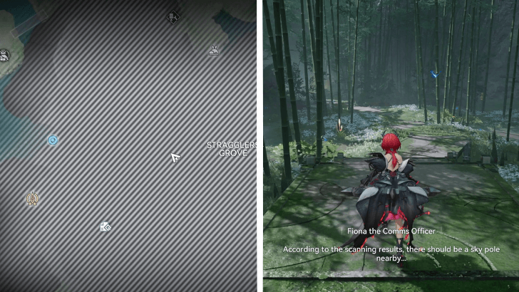 Scan the Place to Find the Sky Pole