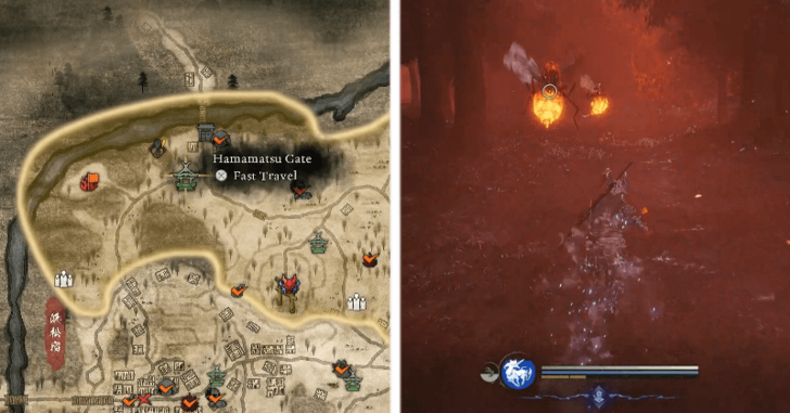 Shrine on Map + Enemies