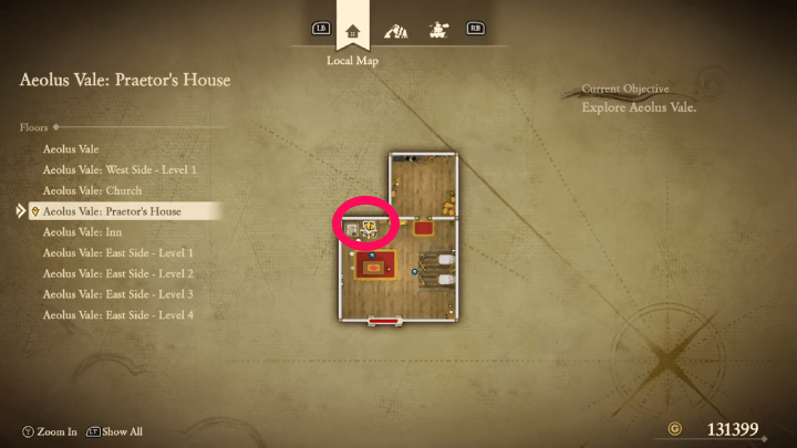 Blue Fragment 48 Map